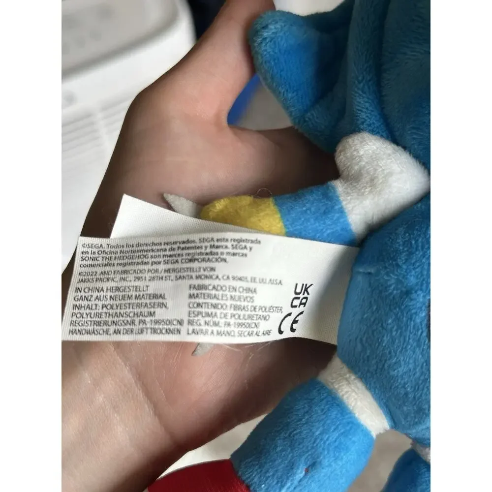Jakks Pacific Classic Metal Sonic The Hedgehog Plush 8